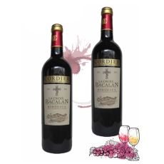 Rượu vang Pháp La Croix Bacalan Merlot Cordier Bordeaux